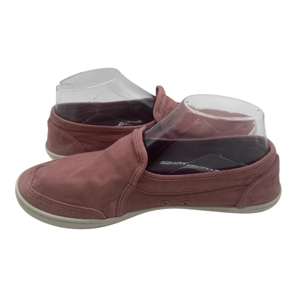 Sanuk Pair O Dice Shoes Womens 8 Heather Rose Pink Slip On Loafers Flats NWT - Picture 3 of 10